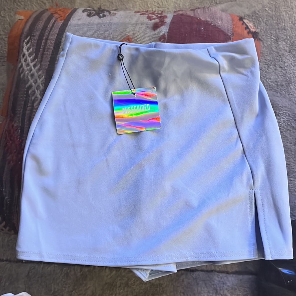 Nwt Misguided Split Front Skort